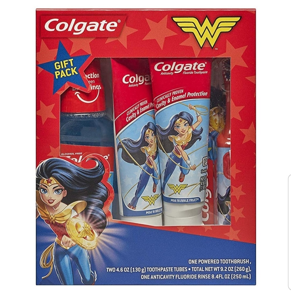 Wonder Woman Toothbrush Set